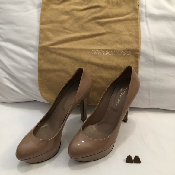Like new! Sergio Rossi beige Alton Pumps - Picture 4 of 8